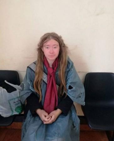 A photograph of the homeless girl Madeleine McCann