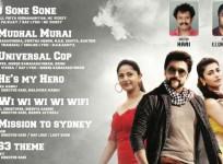 S3 aka Singam 3 track list