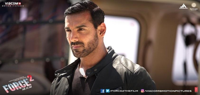Force 2 completed 7 days at the box office with decent collection. Pictured: John Abraham in Force 2 Force 2