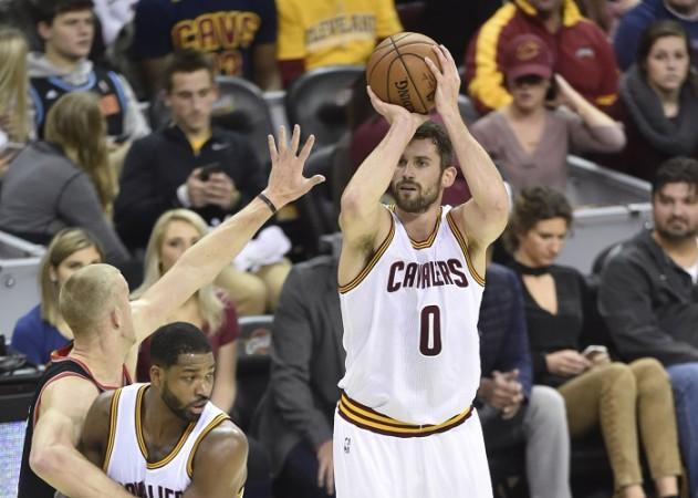 All eyes will be on Kevin Love after his record-breaking performance against Portland Kevin Love Cleveland Cavaliers