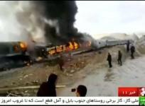 Iran train accident