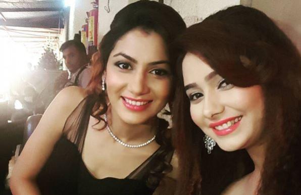 Kumkum Bhagya actresses Sriti Jha (left) and Leena Jumani Kumkum Bhagya