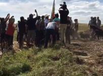 Protests erupt near Dakota Access Pipeline, Standing Rock