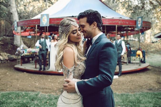 Mark Ballas and BC Jean on their wedding. Mark Ballas and BC Jean
