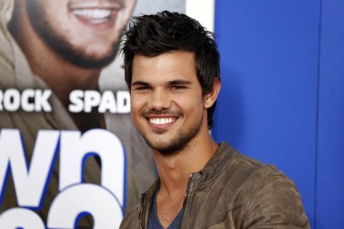 Actor Taylor Lautner arrives for the premiere of the film Taylor Lautner