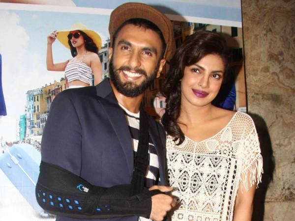 <span>Ranveer</span> <span>Singh</span> and <span>Priyanka</span> Chopra Ranveer Singh and Priyanka Chopra