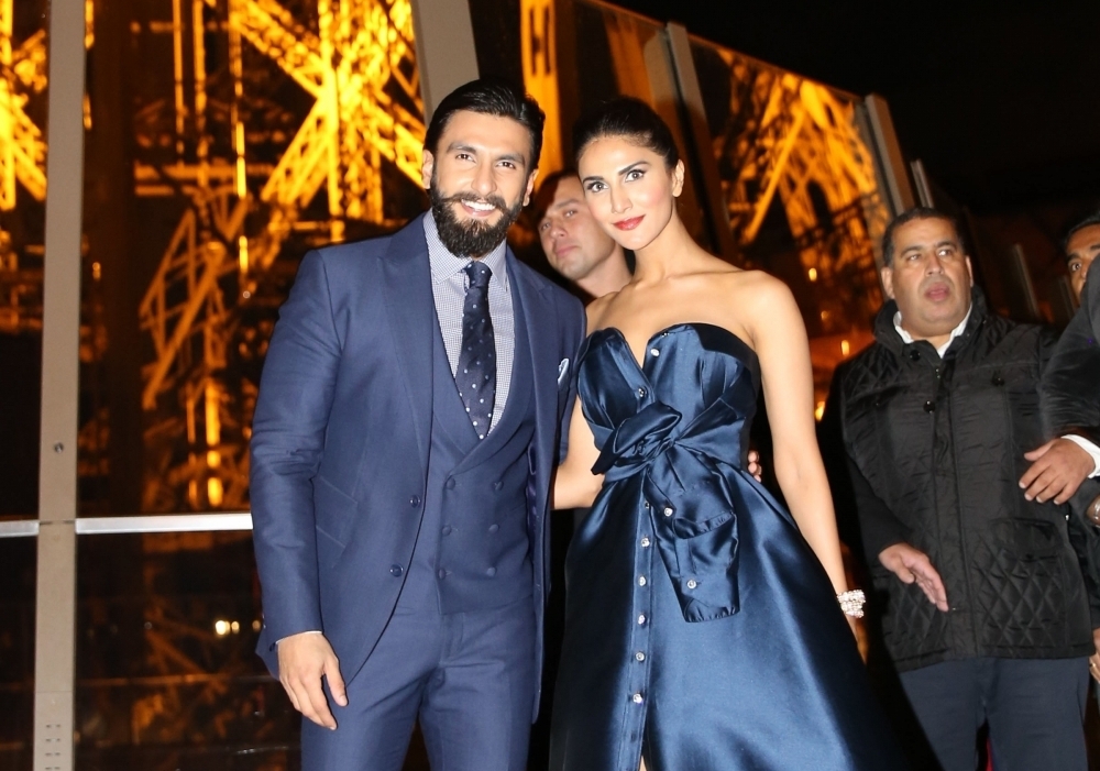 Ranveer Singh, Vaani Kapoor at the Befikre trailer launch. Ranveer Singh, Vaani Kapoor