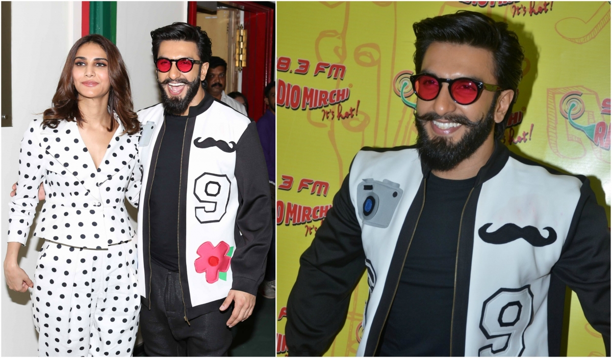 Ranveer Singh, Vaani Kapoor at the Befikre promotions. Ranveer Singh, Vaani Kapoor