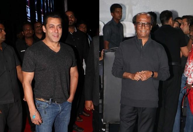 Rajinikanth and Salman Khan feature in Forbes Celebrity 100 India list. Rajinikanth and Salman Khan