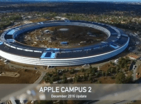 Apple Campus 2: Drone video of spectacular Spaceship HQ