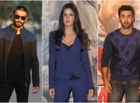 Ranveer Singh, Katrina Kaif, Ranbir Kapoor