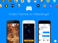 Pac-Man, Space Invaders and 15 other games on Facebook Messenger