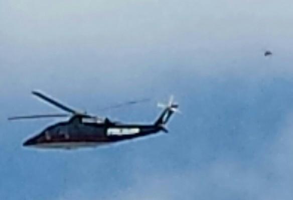 No other footage of Donald Trump's chopper was available on Google, the Mutual UFO Network (MUFON) director, Gregory Andersen stated. UFO