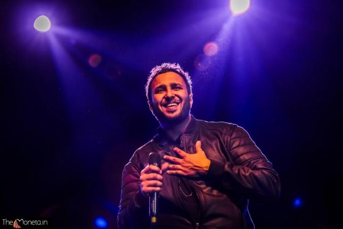 Pictured: Ash King performing at Ballard Estate Festival Mumbai Ash King