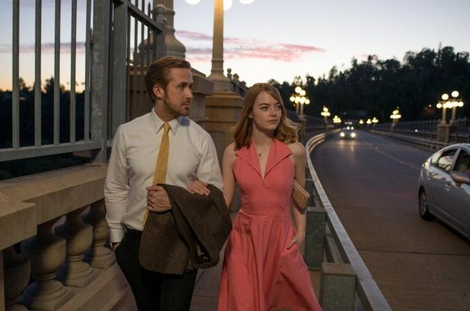 Ryan Gosling and Emma Stone in La La Land. La La Land