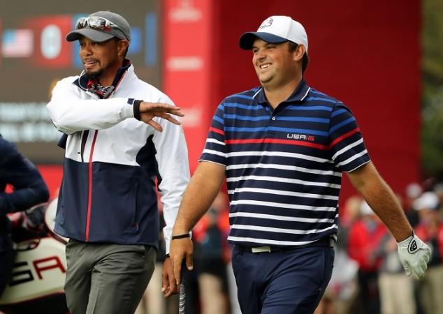 Tiger Woods and Patrick Reed will play together in the first round of the Hero World Challenge Tiger Woods Patrick Reed Ryder Cup 2016
