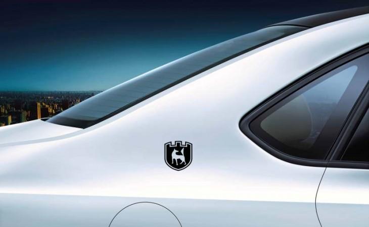 Wolfsburg badge on the C-pillar Volkswagen Crest edition