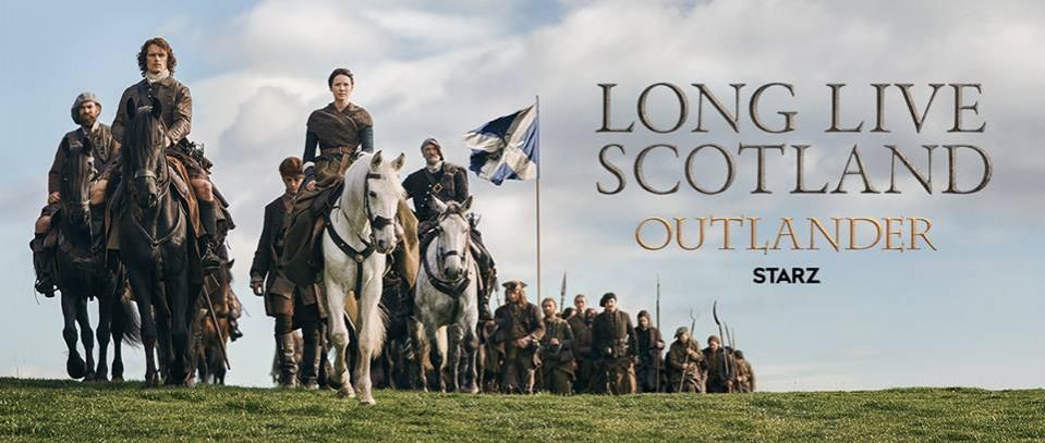 Pictured: A still from Starz's Outlander. Outlander