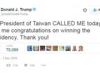 Donald Trump risks tensions with China in unprecedented talk with Taiwan