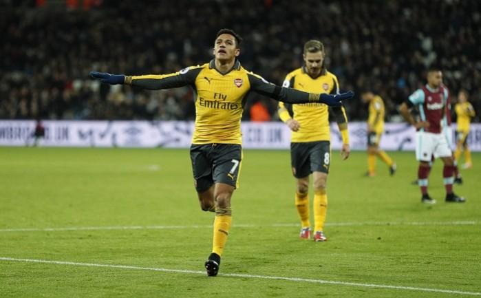 Alexis Sanchez had one of his best days in Arsenal colours. Alexis Sanchez