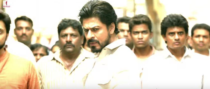 Shah Rukh Khan in a still from Raees. Shah Rukh Khan, Raees