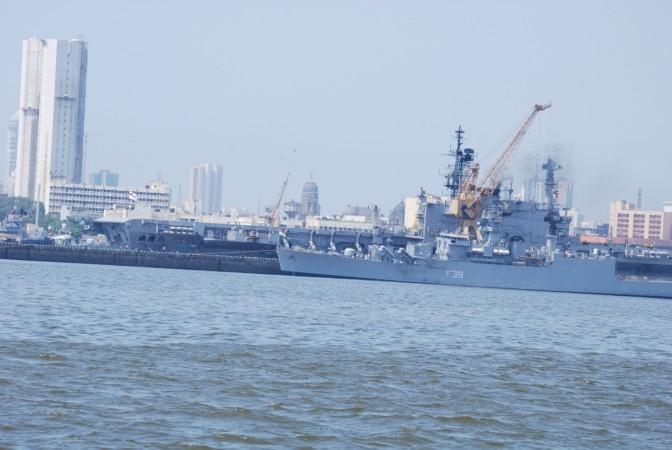 INS Betwa has suffered a major mishap. In Picture: INS Betwa docked at Mumbai Dock. INS Betwa suffers mishap