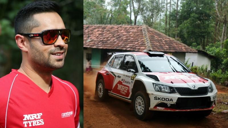 Gaurav Gill and Skoda Fabia R5 Gaurav Gill and Skoda Fabia R5