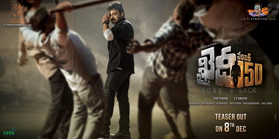 Chiranjeevi's Khaidi No 150 teaser to be screened with Ram Charan's Dhruva. Pictured: Chiranjeevi in Khaidi No 150 Chiranjeevi in Khaidi No 150