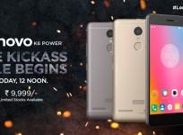 Lenovo K6 Power goes on sale in India via Flipkart