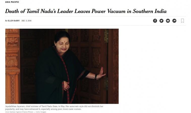 Jayalalithaa