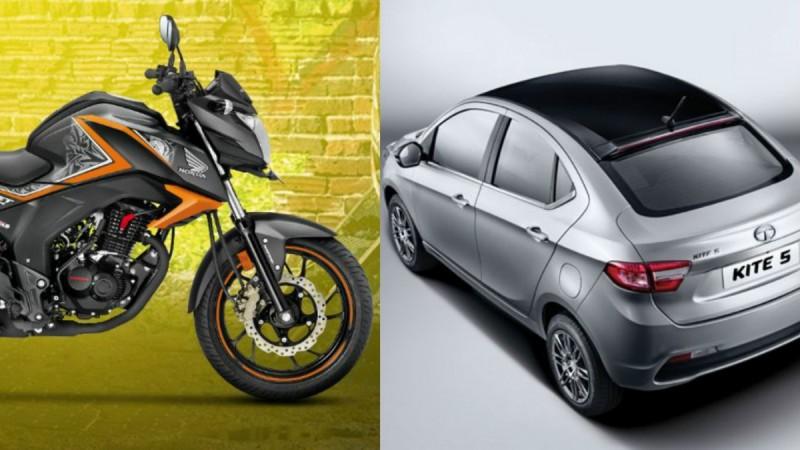 Tata Kite 5, Honda CB Hornet 160R CII Design Excellence awards