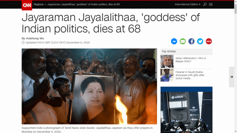 Jayalalithaa
