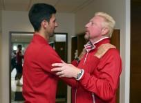 Novak Djokovic Boris Becker