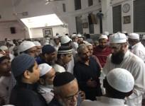 Junaid Jamshed with his followers in Panama