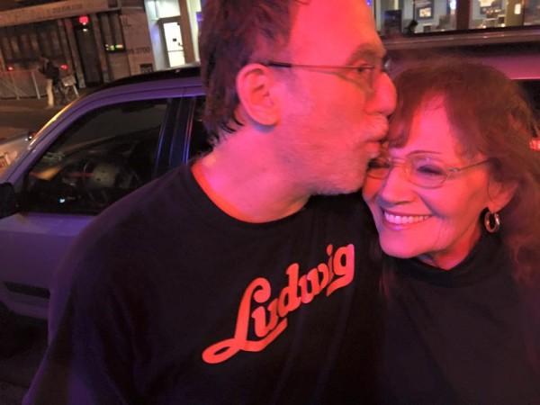Adrianne Tolsch with her husband Bill Scheft Adrianne Tolsch