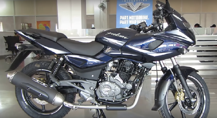 New Bajaj Pulsar 220f Spotted In New Blue Shade Find Out Updated