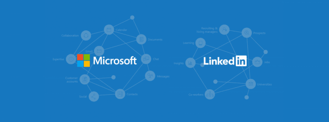 Microsoft LinkedIn=Happy Users