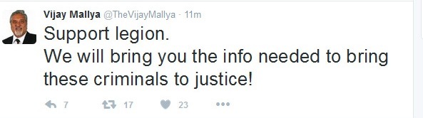 vijay mallya twitter hack