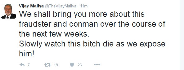 vijay mallya twitter hack