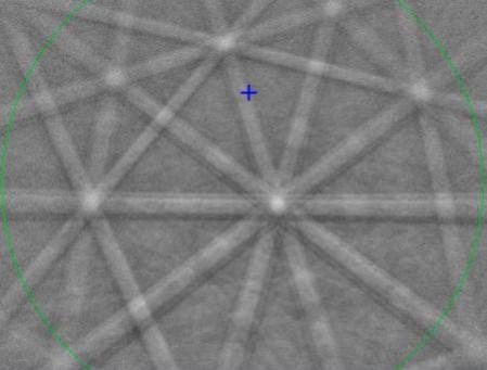 Here's an actual image of the newly discovered quasicrystal with five-fold symmetry. quasicrystal