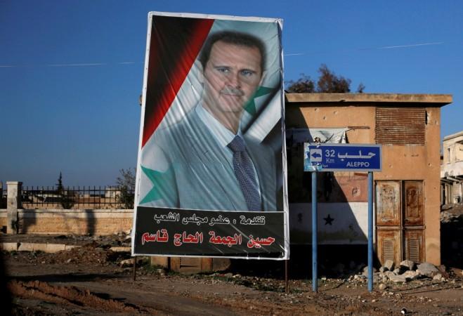 bashar al assad aleppo