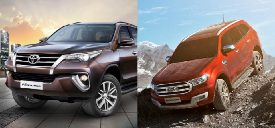 New Toyota Fortuner bounces back; beats Ford Endeavour in November New Toyota Fortuner bounces back; beats Ford Endeavour in November