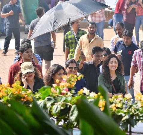 Yami Gautam shooting for Sarkar 3 Yami Gautam shooting for Sarkar 3