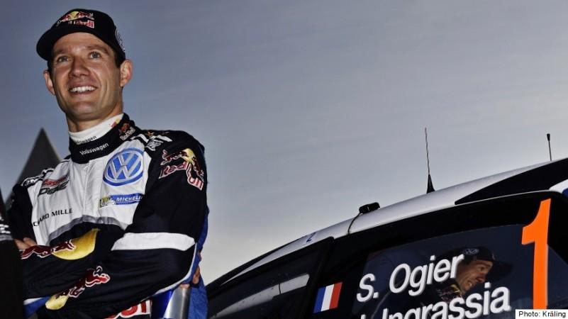 Sebastien Ogier and Polo R WRC Sebastien Ogier and Polo R WRC