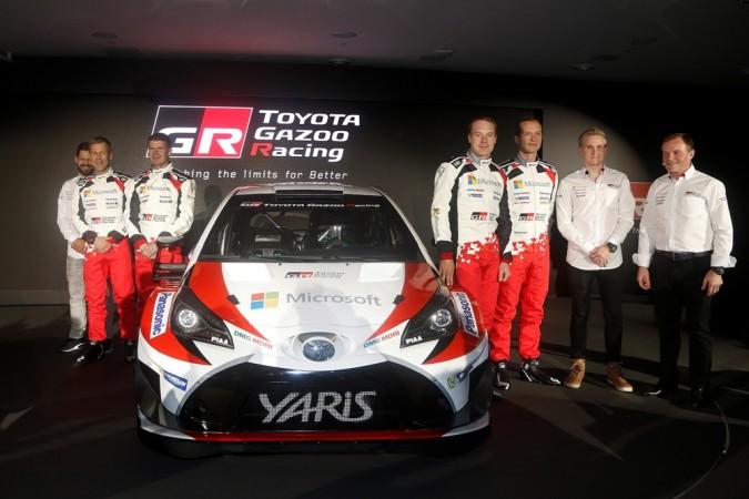 Toyota Gazoo racing unveils Yaris WRC and 2017 driver line-up Toyota Gazdoo racing unveils Yaris WRC