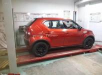 Maruti Suzuki Ignis spotted undisguised