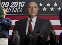 Kevin Spacey, Chief Whip and protagonist, in Netflix's House of Cards