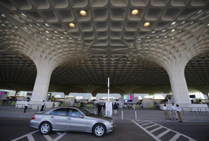 Security personnel stand outside the newly constructed Terminal 2 at Chhatrapati Shivaji International Airport in Mumbai January 10, 2014 (representational image). demonetisation cash seized airports cisf modi india