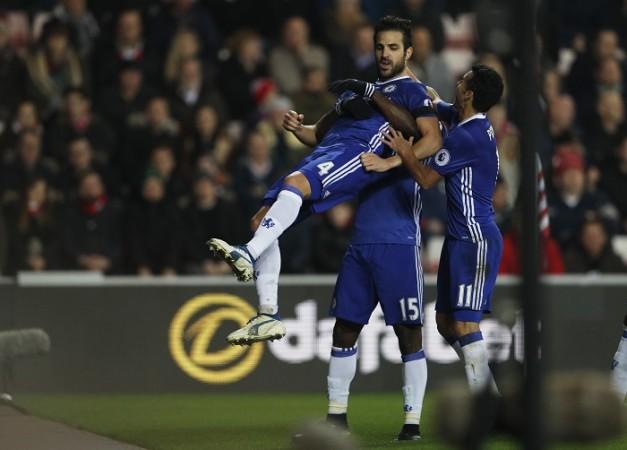 Cesc Fabregas scored the all-important winner for Chelsea Cesc Fabregas Chelsea