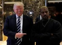 Kanye West and Donald Trump